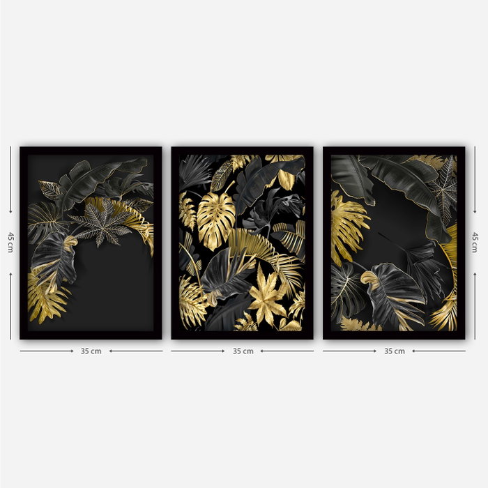 Wallity Cuadro Decorativo Enmarcado Desconocido (3 Piezas) Wallity Cuadro Decorativo Enmarcado Desconocido (3 Piezas)